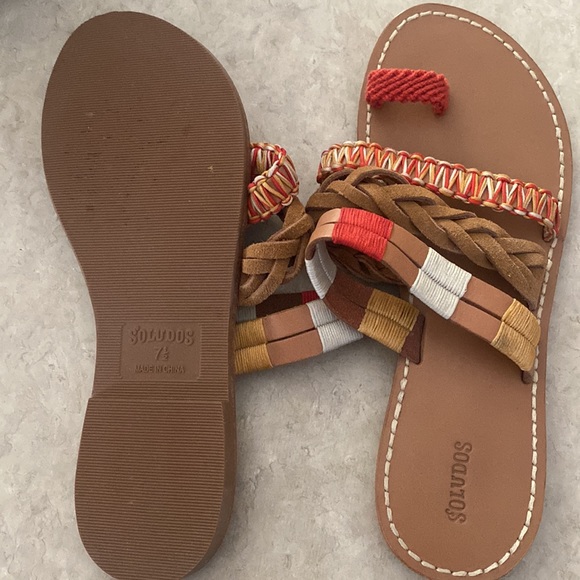 Soludos Multi Band Slide Sandals - Picture 8 of 9